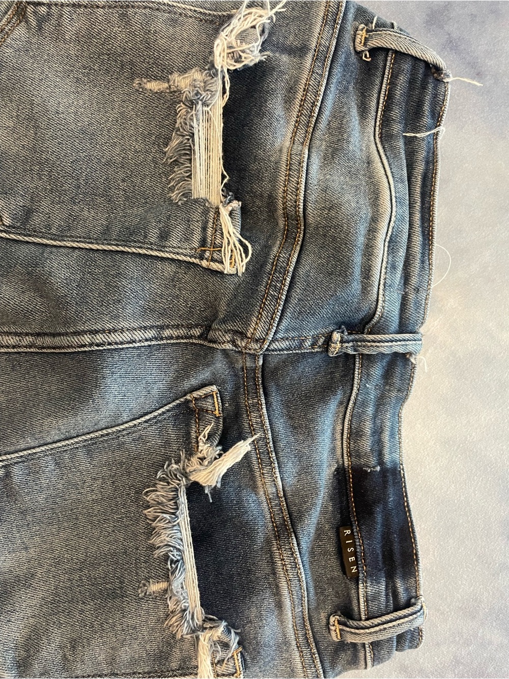 Straight Leg Women's Jeans in Faded Blue - Unbranded - Picture 3 of 5